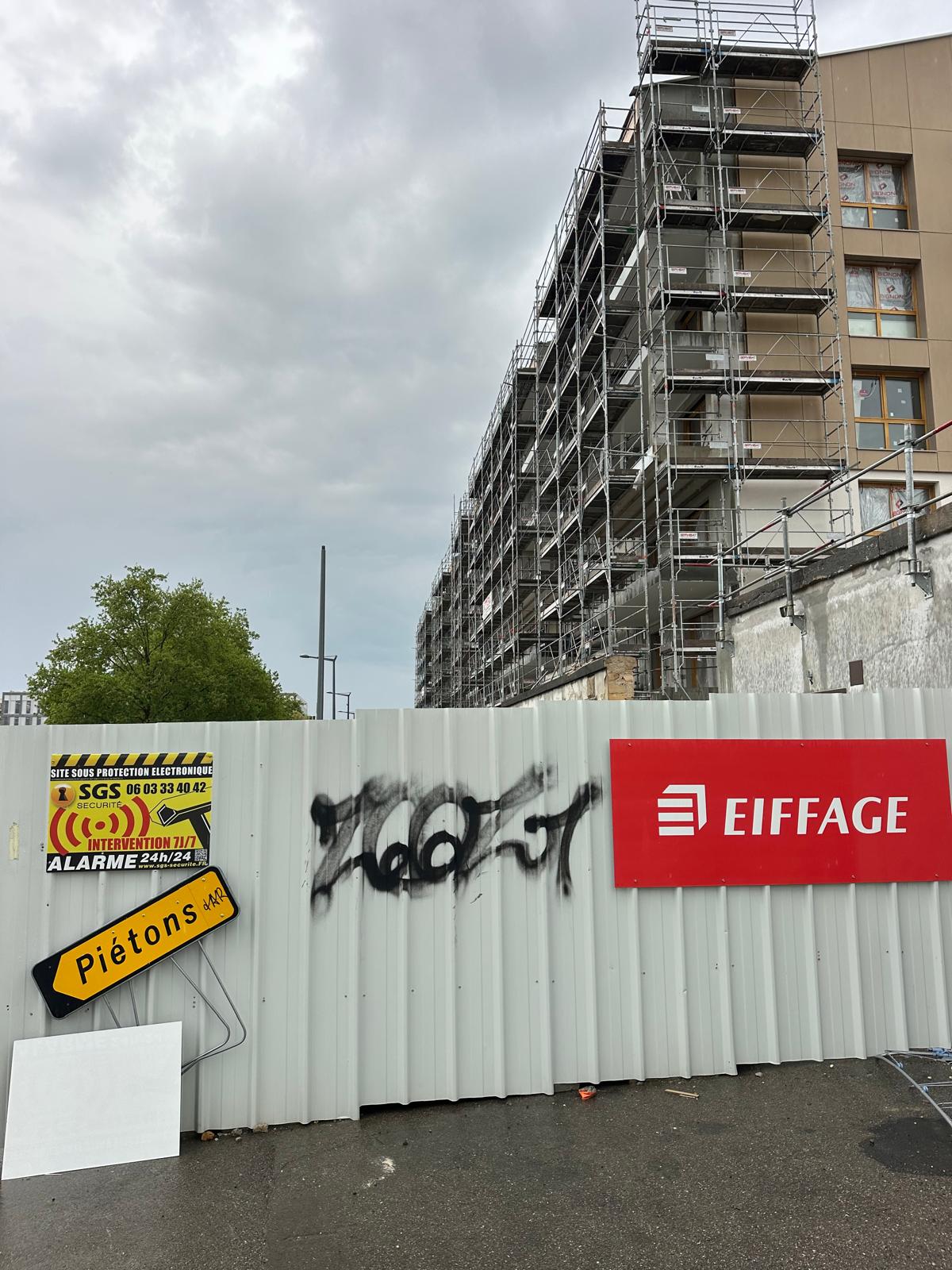 Caméras de vidéosurveillance sur dépôt logistique